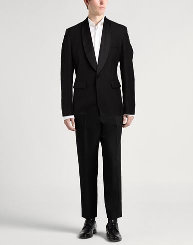 Man Blazer Black Size 38 Polyester, Viscose, Polyamide
