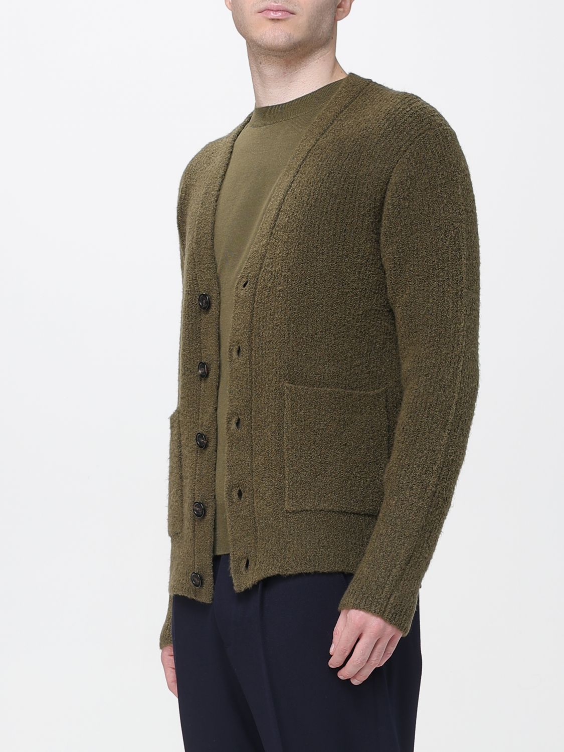 Sweater Men color Kaki