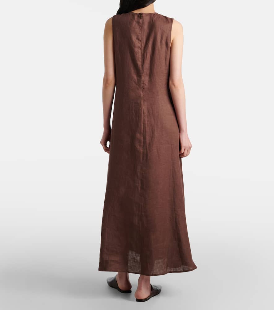 Tallin linen maxi dress
