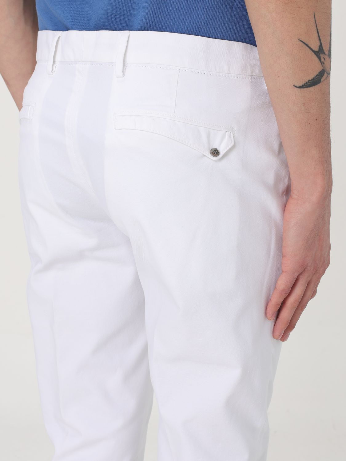 Pants Men color White