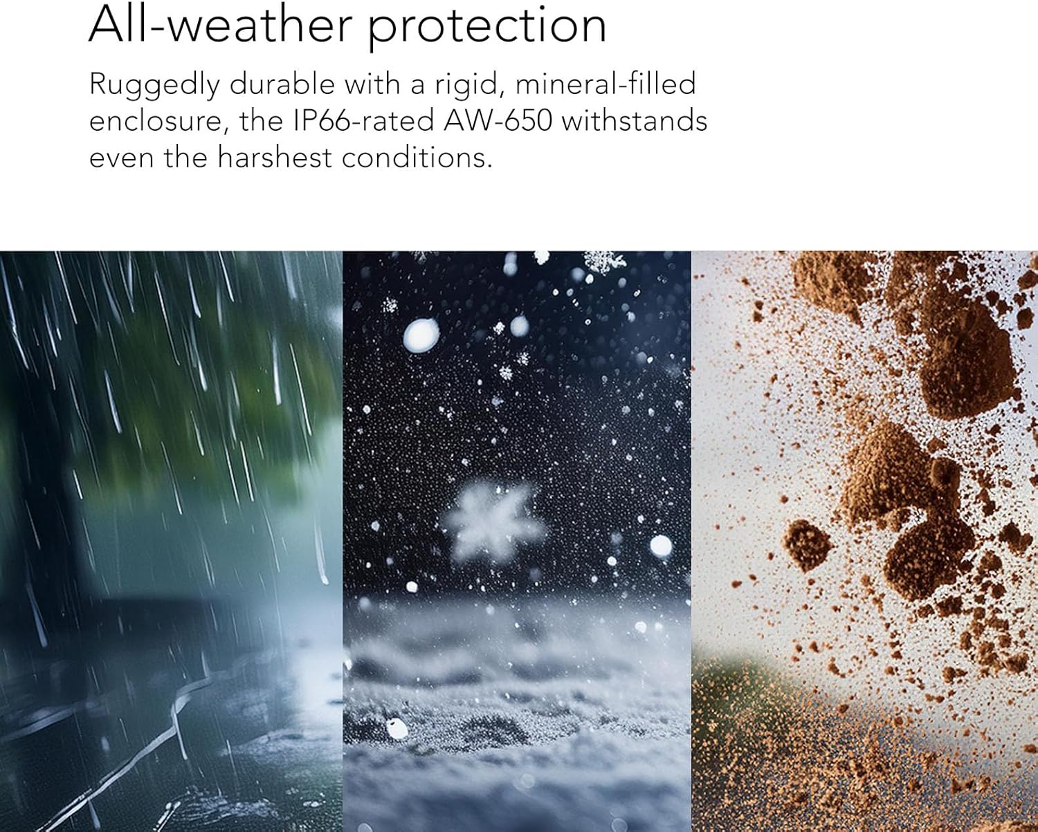 Dymension AW-650 All-Weather Outdoor Speaker Bundle (White, Pair) - 6.5" Two-Way Surface Mount Speakers, IP66 Weatherproof (4 Speaker Bundle)