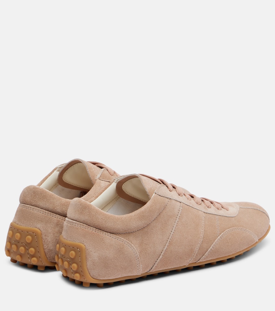 Suede sneakers