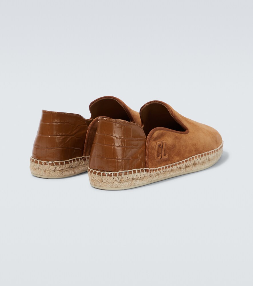 Christian Louboutin Suede espadrilles