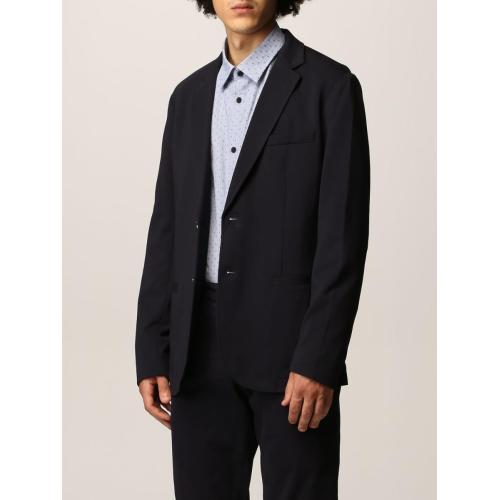 Single-breasted blazer - Blue