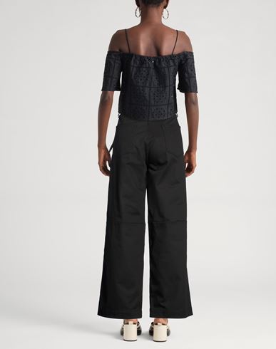 Woman Jeans Black Size S Cotton