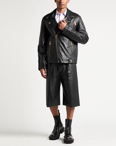 Man Jacket Black Size 36 Lambskin