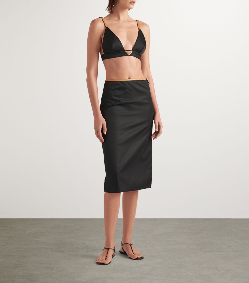 Re-Nylon Triangle Bralette