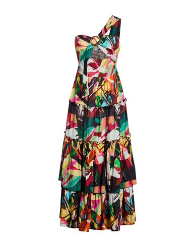 Woman Maxi dress Green Size L Cotton