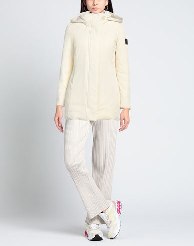 Woman Puffer Cream Size 8 Polyamide, Elastane
