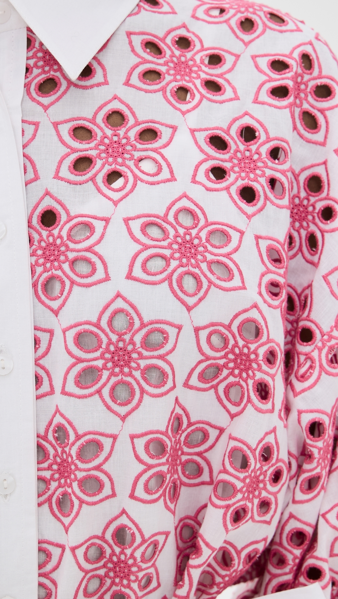 SUNDRESS Florine Dress Eyelet Pink XL