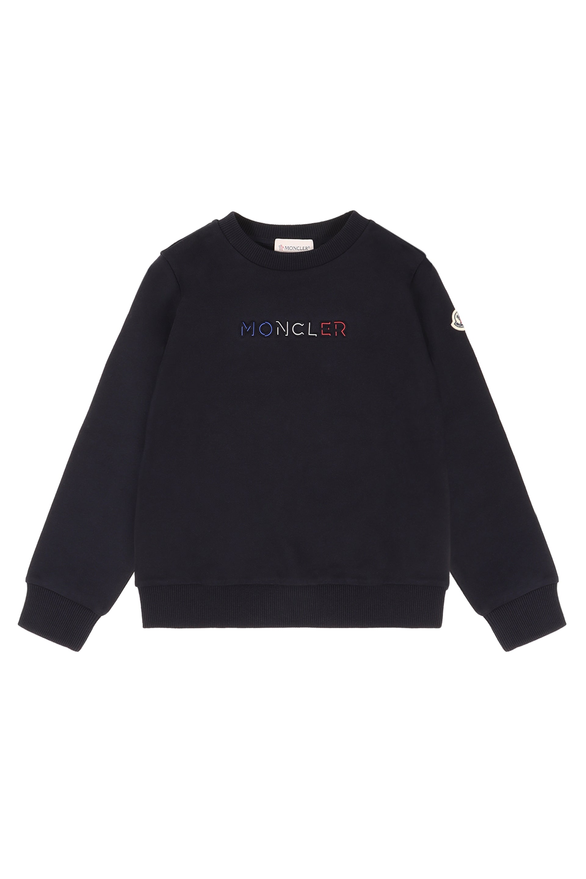 Embroidered Logo Cotton Sweatshirt