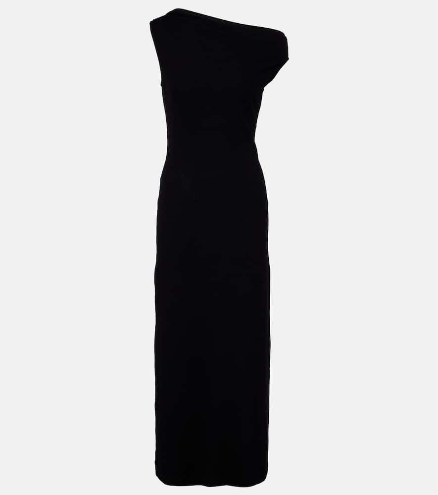Lauren off-shoulder jersey maxi dress