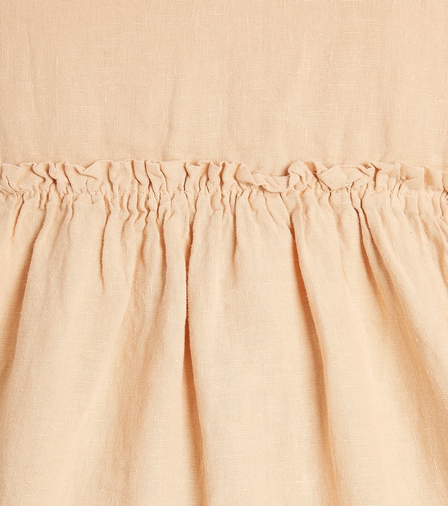 Donsje Janne tiered linen dress