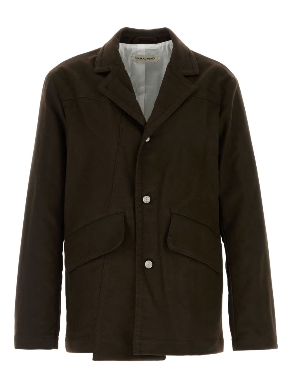 Namacheko Moleskin cotton blazer - Brown