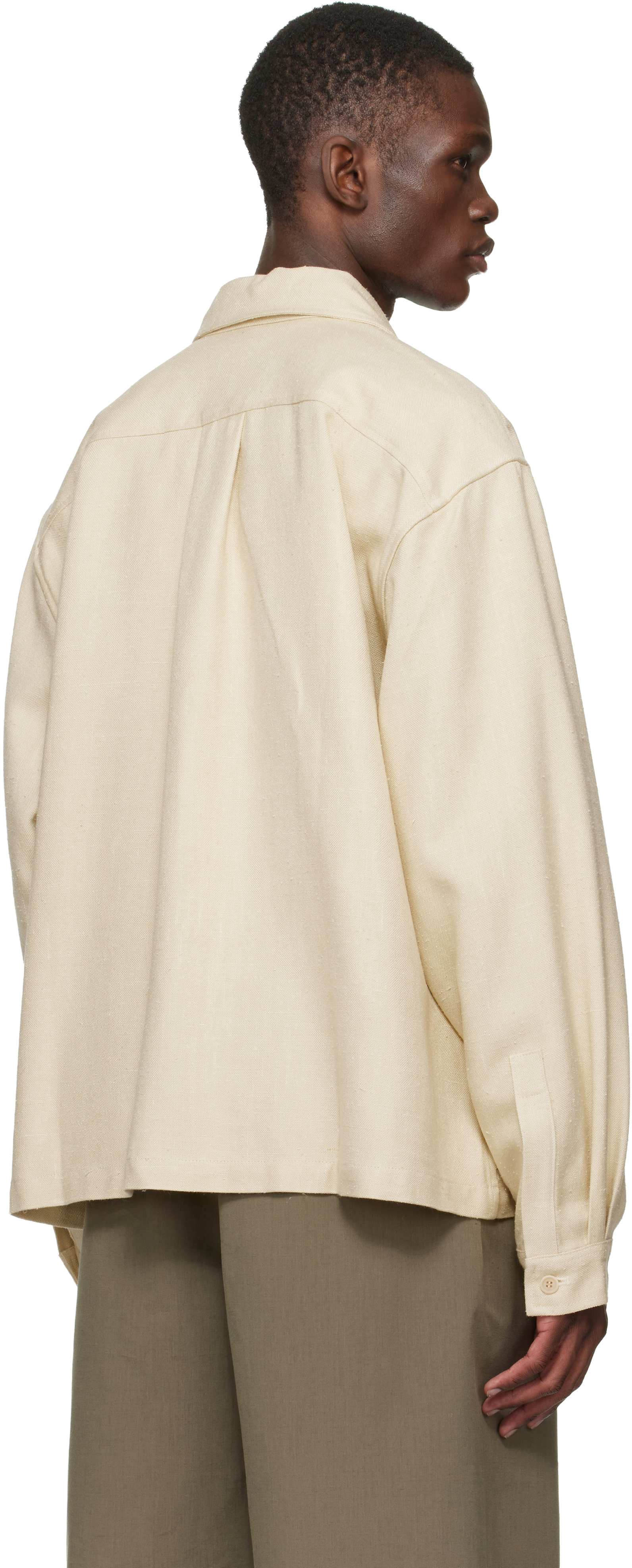 Beige Zip Jacket