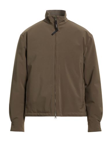 Man Jacket Military green Size S Polyester, Polyurethane