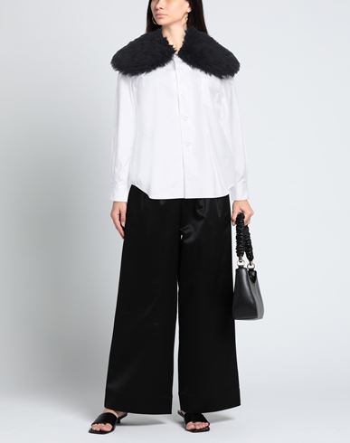 Comme Des Garçons Woman Shirt White Size S Cotton, Polyester