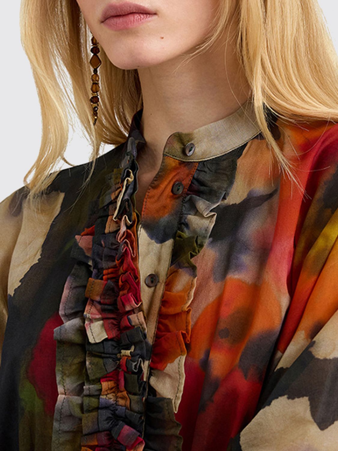 MOMONÌ Shirt Woman color Multicolor
