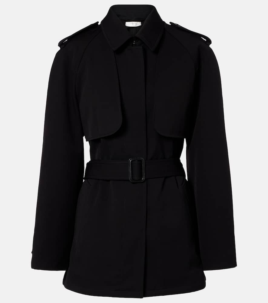 Usuaia belted virgin wool jacket