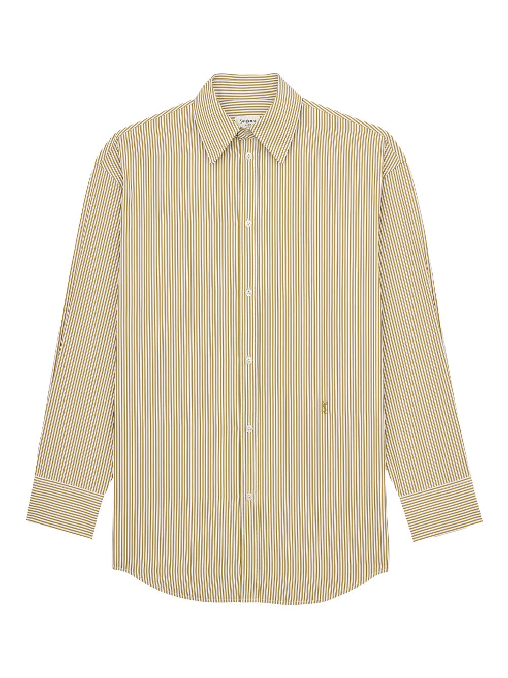 Striped Cotton Poplin Cassandre Shirt