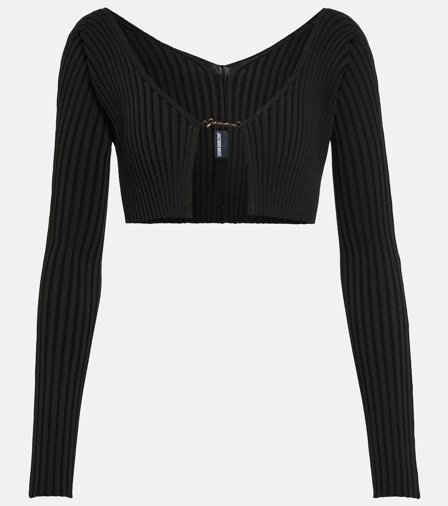La Maille Pralù cropped cardigan