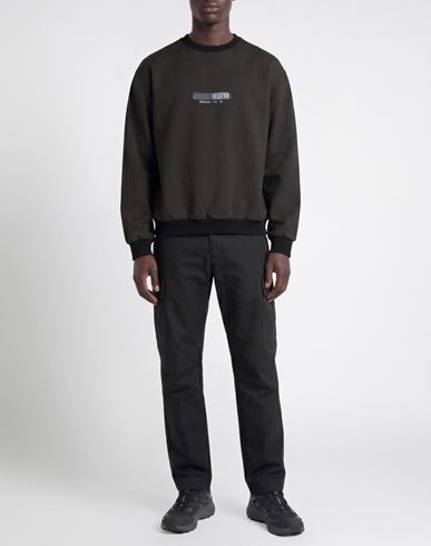 Man Sweatshirt Charcoal Size M Polyamide, Elastane