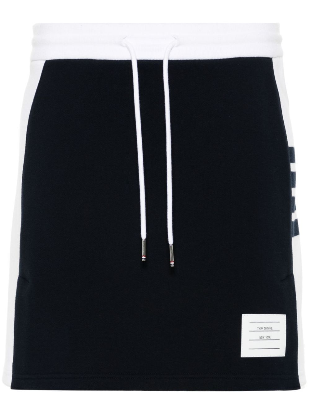 Classic 4-Bar Jersey Mini Skirt