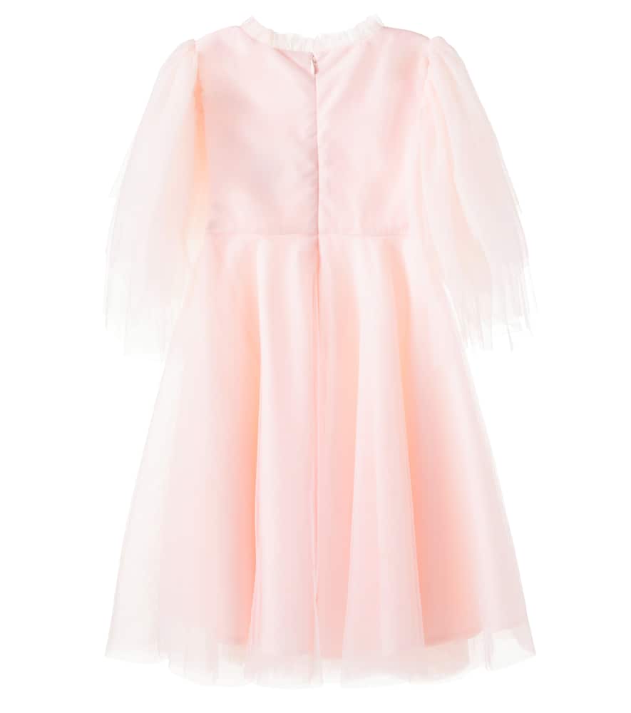 Tulip Twirl beaded tulle dress