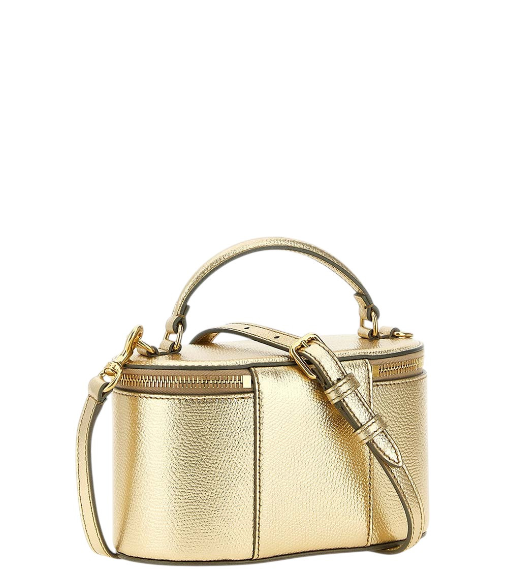 Golden VLogo Mini Crossbody Bag