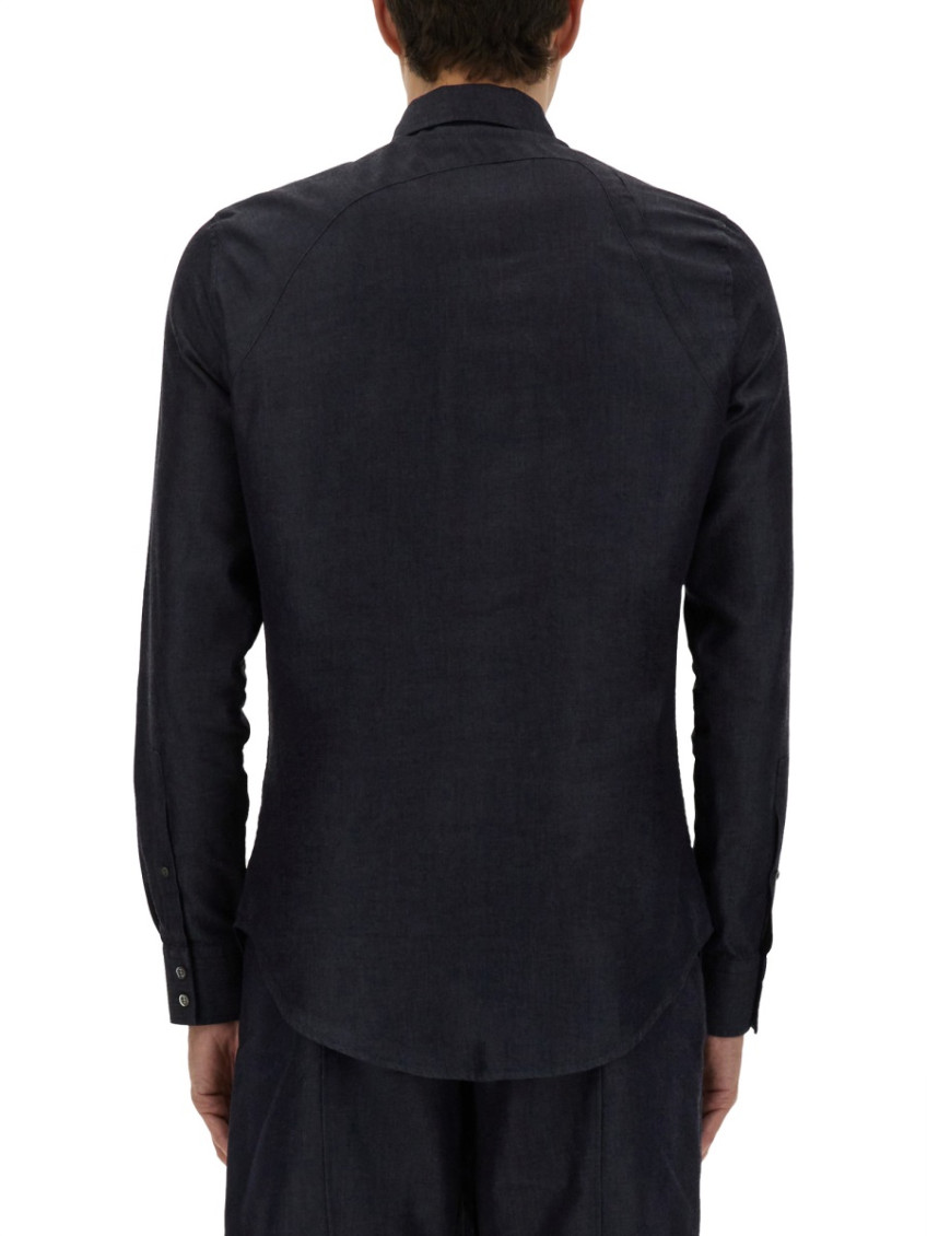 Black Regular Solid Shirt