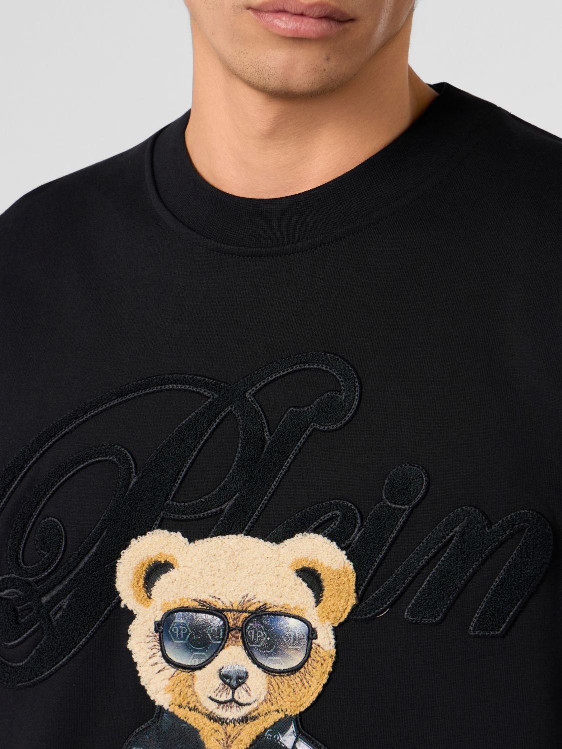 Sweatshirt Men color Black