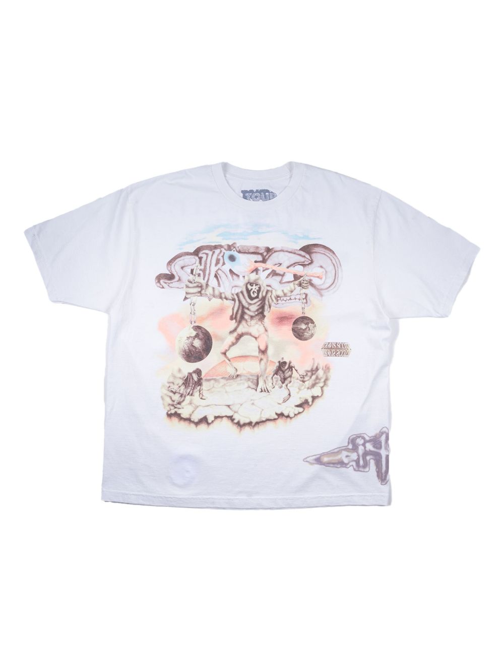 Utopia Skitzo Tour T-shirt - White