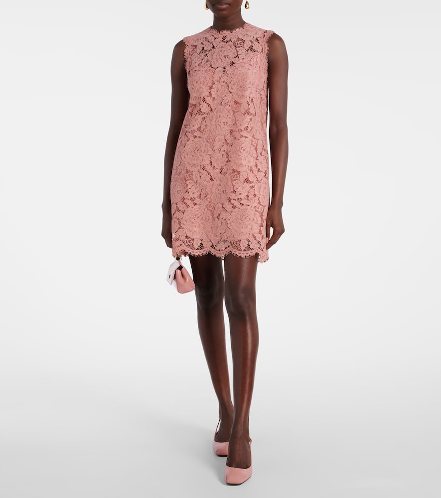 DG lace minidress