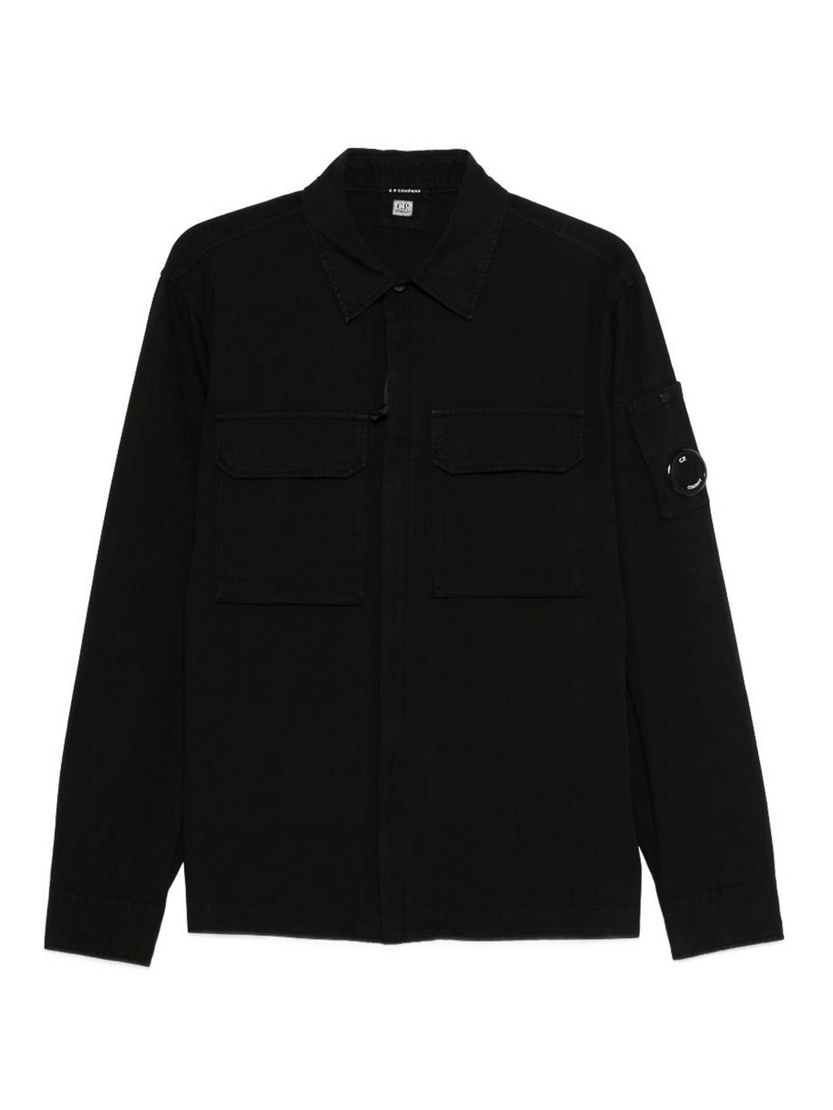 C.P. Company - shirt jacket buttoned cuffs front flap pocket