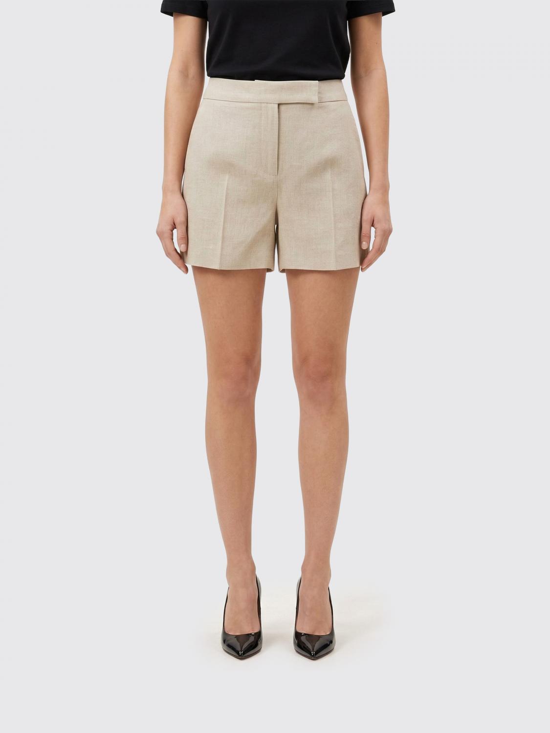 Shorts Woman color Beige