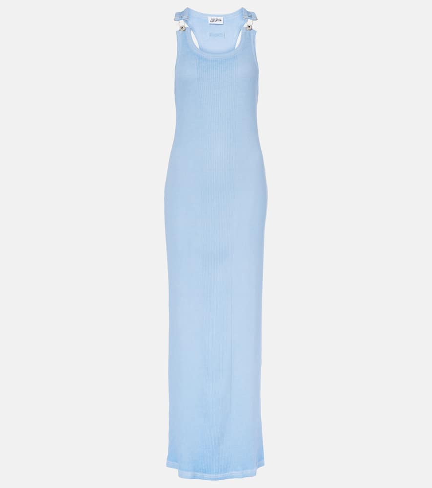 Cotton jersey maxi dress