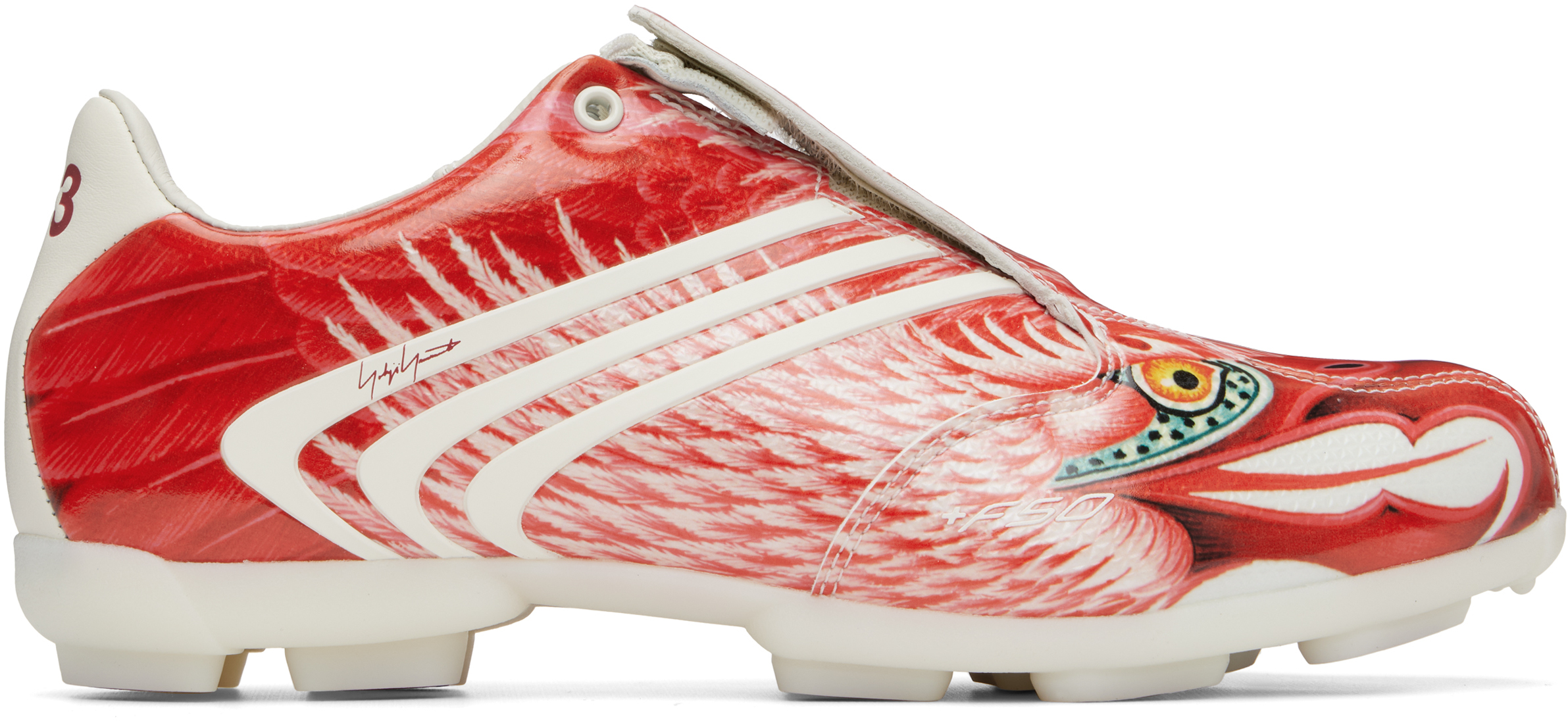 Red F50 Beast Sneakers