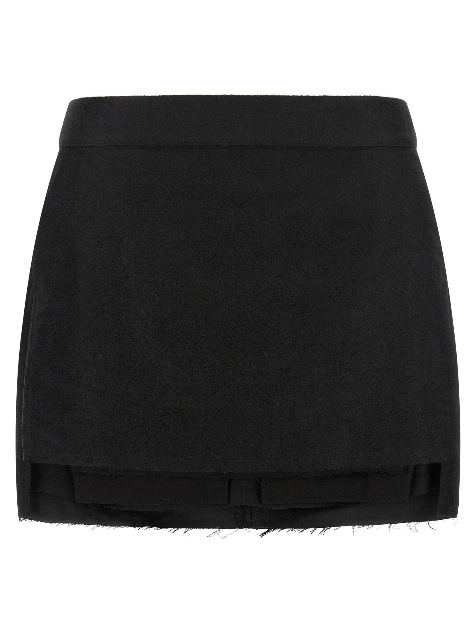 Fog Cutoff Skirt — Black