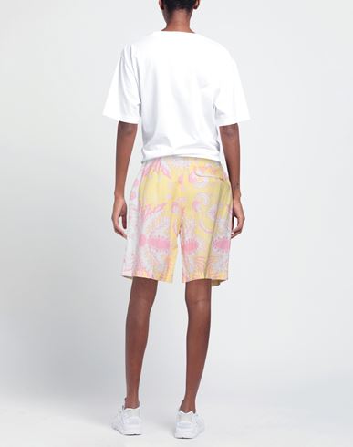 Woman Shorts & Bermuda Shorts Yellow Size 6 Cotton