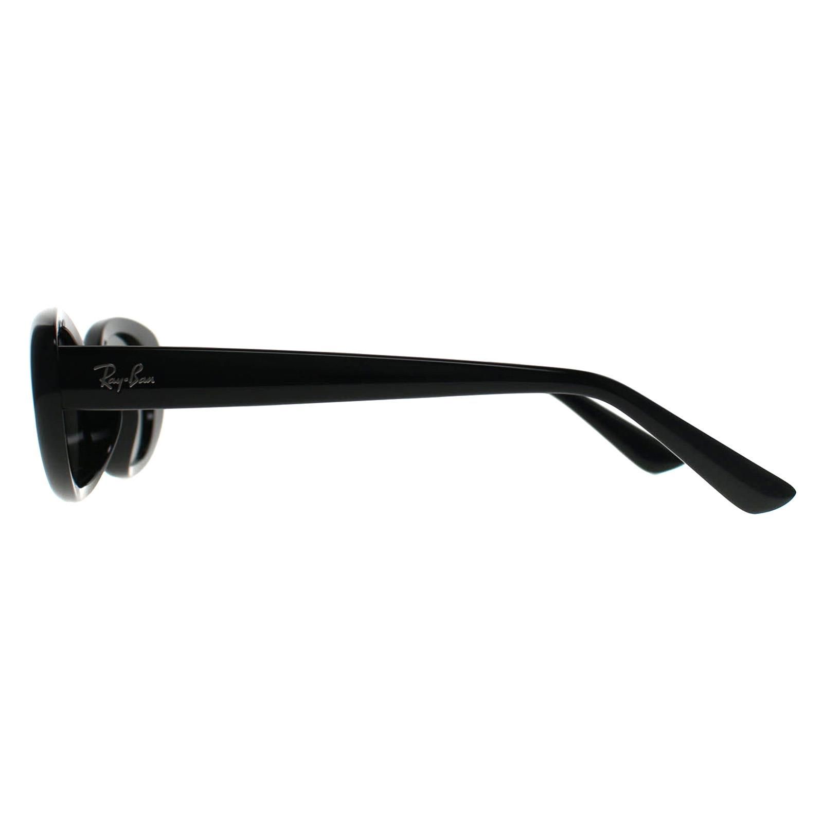 RAY-BAN Unisex Sunglasses RB4441D Bio-Based  -  Frame color: Black, Lens color: Dark Grey