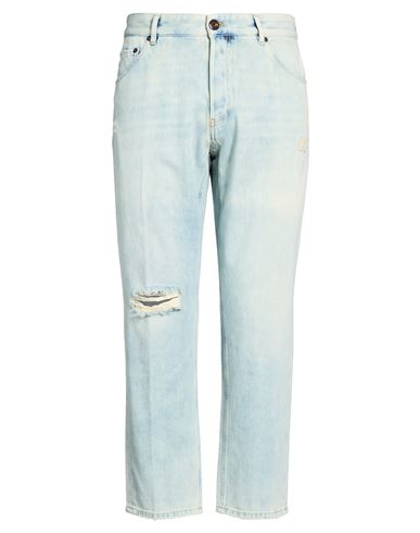 Man Jeans Blue Size 34 Cotton