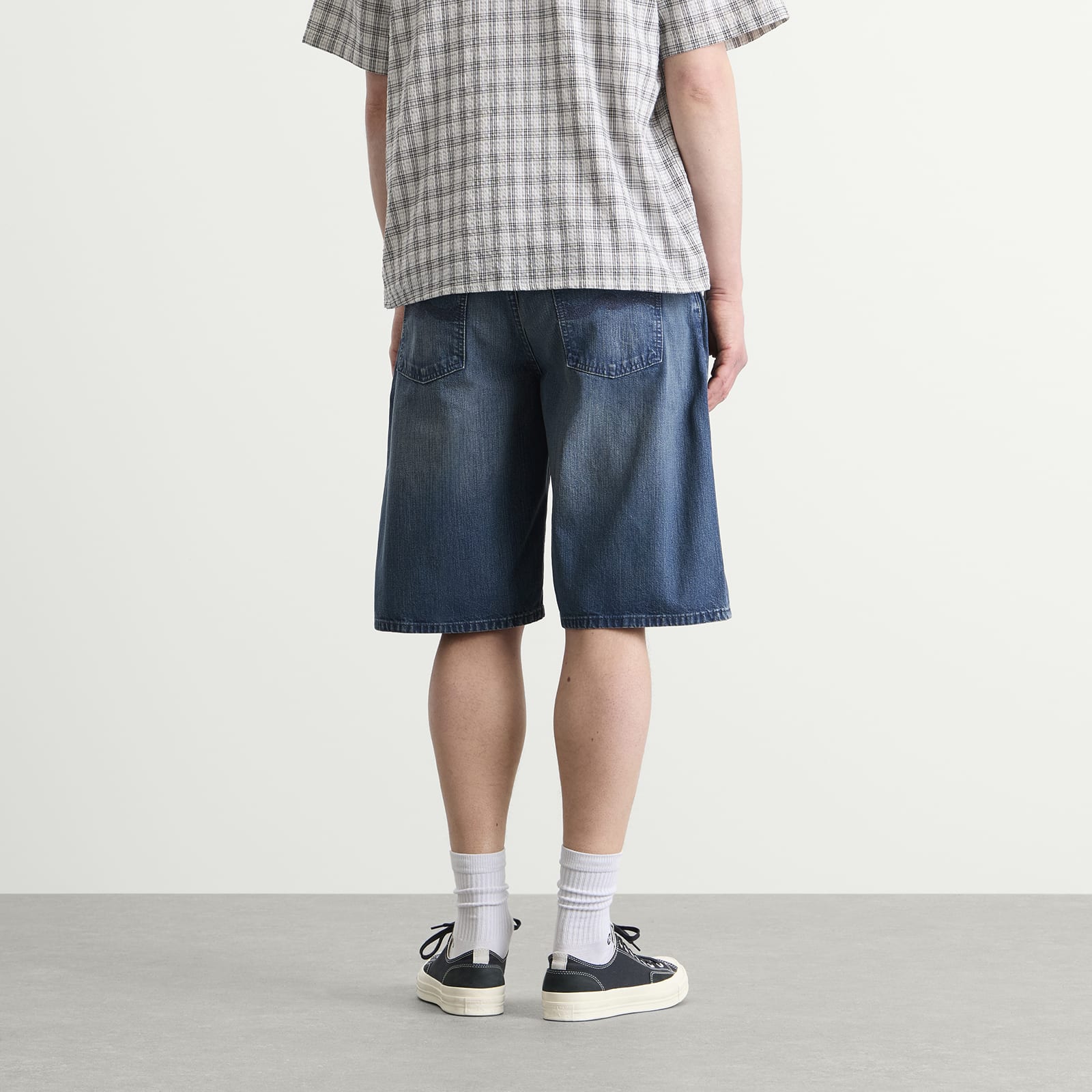 Men's Zeb Denim Shorts Mid Blue