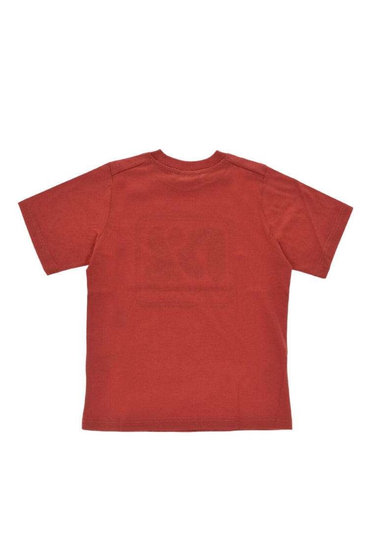 Boys Red Graphic Logo T-Shirt