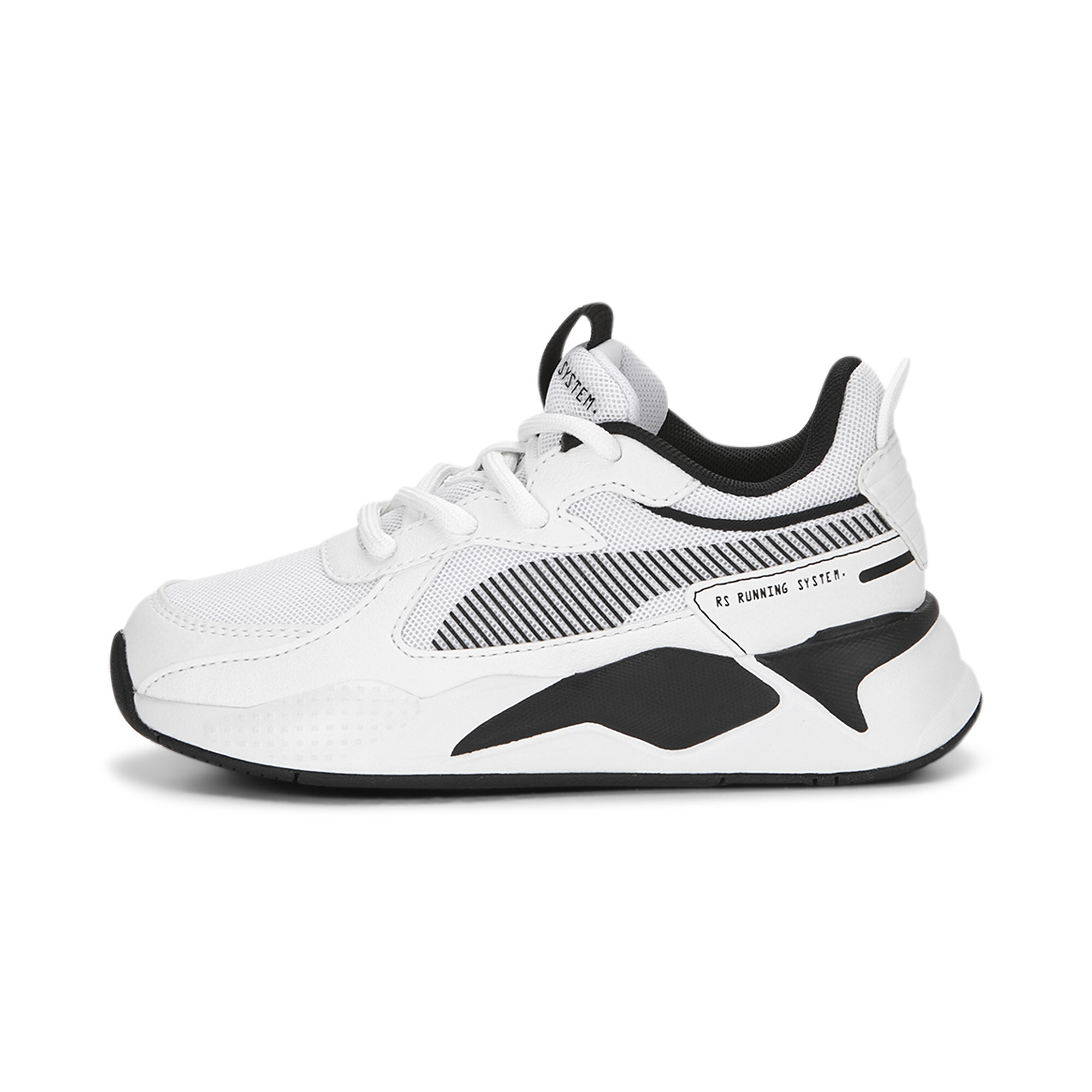 PUMA RS-X Black & White Little Kids' Sneaker