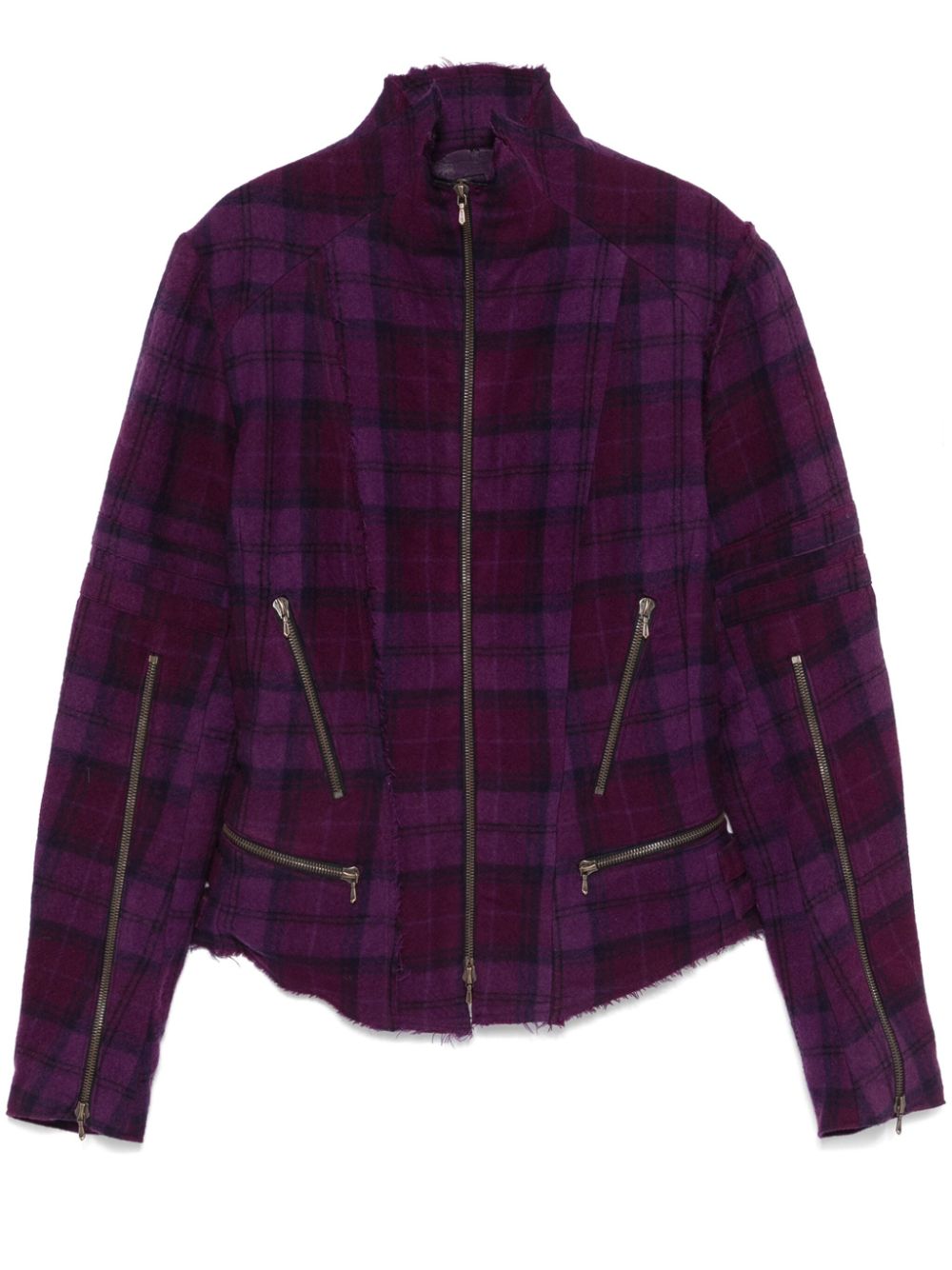 Plaid jacket - Purple
