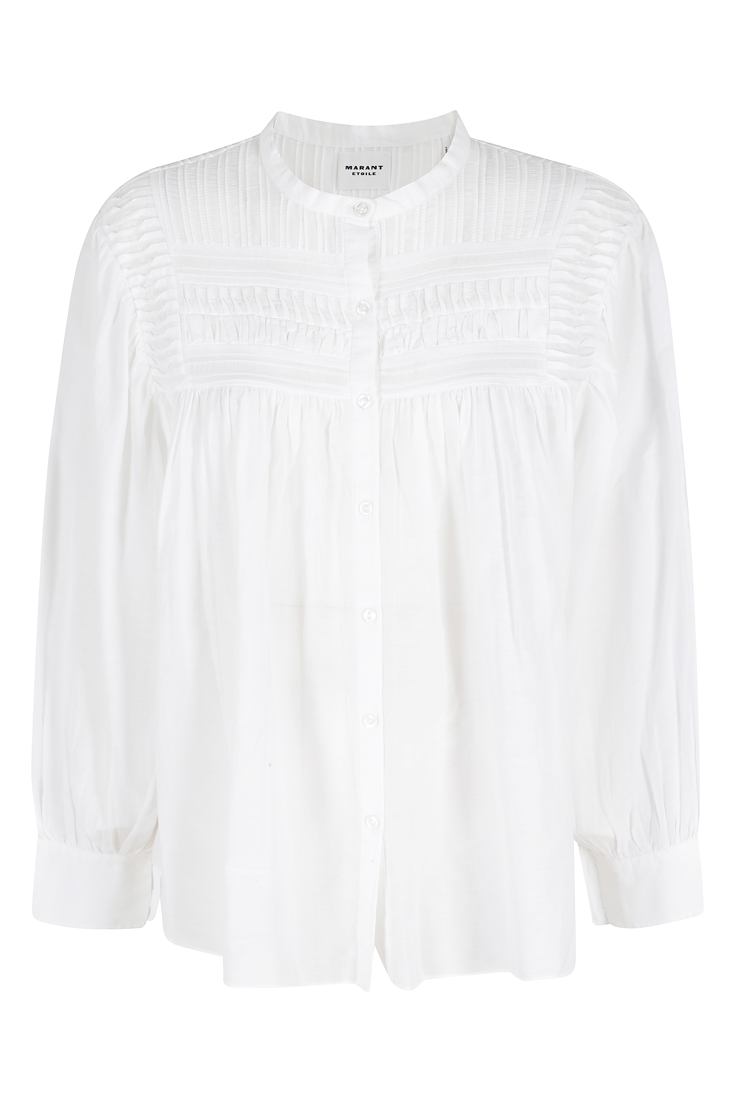 Plalia Gz White Cotton Viscose Camicia - Women