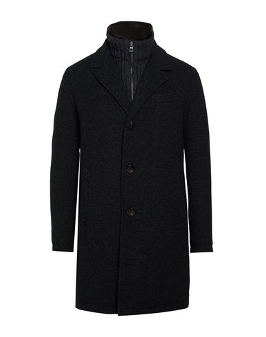 Man Coat Charcoal Size 3XL Wool, Polyamide, Acrylic, Polyester, Mohair wool