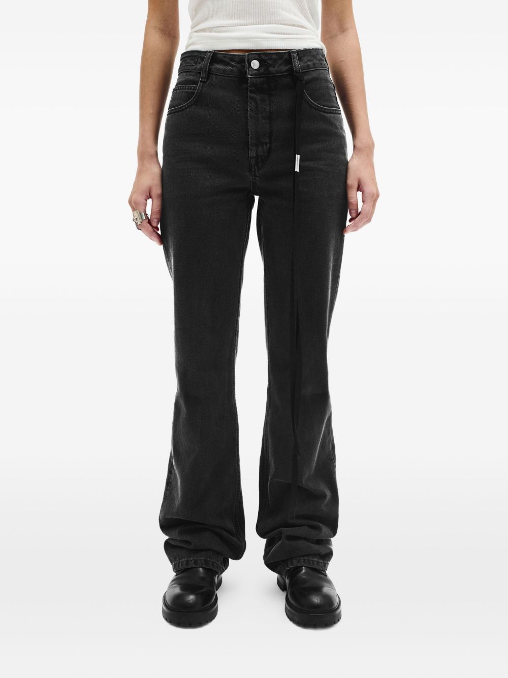Ona flared jeans - Grey