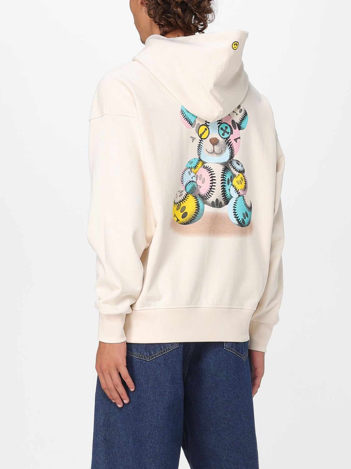 Sweatshirt Men color Beige