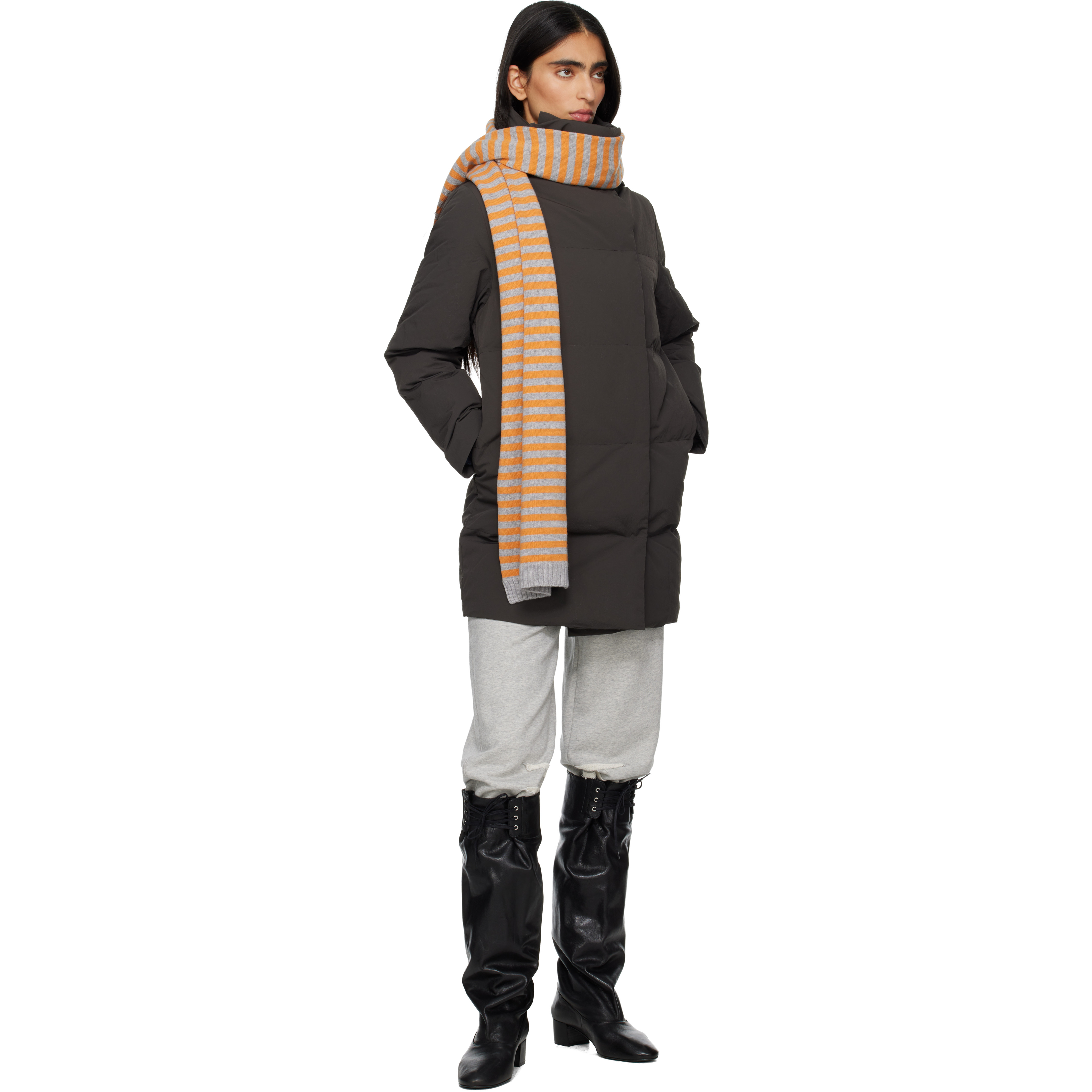 Brown Pruit Down Jacket